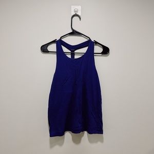 Blue Racerback Tank